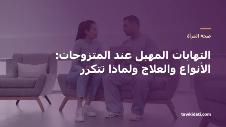 التهابات المهبل عند المتزوجات: الأنواع والعلاج ولماذا تتكرر
